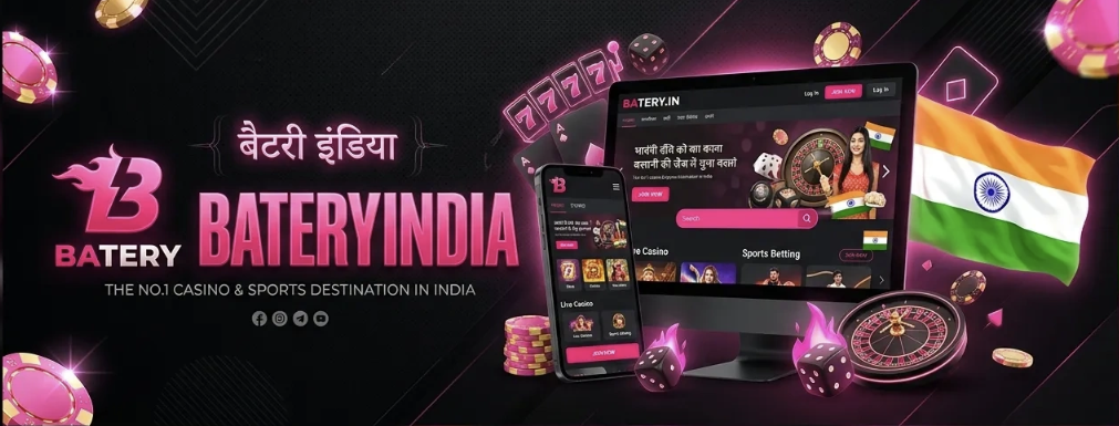 Play your favorite slots, cricket betting, and crash games in Batery Bet!